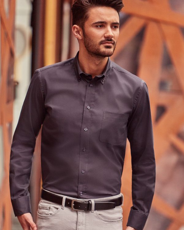 Russell Collection 916M Long Sleeve Classic Twill Shirt